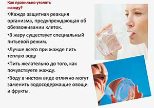 Конспект образовательной деятельности в подготовительной к школе группе «Как утолить жажду»