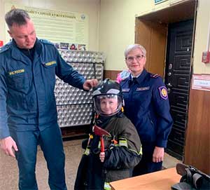 Экскурсия в пожарную часть