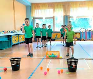 Развитие координационных способностей у детей старшего дошкольного возраста с ОВЗ средствами специальных игр и упражнений с мячами разного диаметра