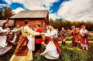 Развлечение «Народные хороводы на Руси»