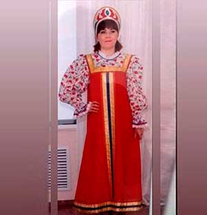 Стихотворение «Русско-народный костюм»