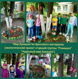 Экологический проект «Чудесный мир букашек»