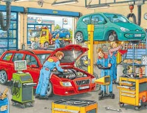 Конспект занятия «Автосервис»