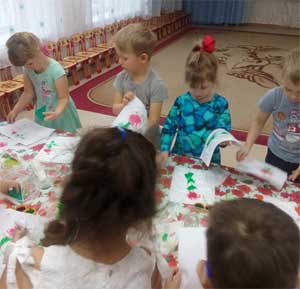 Интегрированное занятие «Цветы для осени»