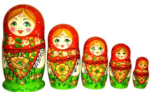 Конспект занятия «Матрешкины забавы»