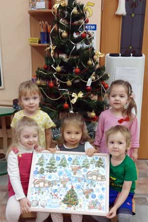 Декоративно — прикладное творчество – Декупаж «Новогоднее пано».