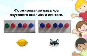 Формирование навыков звукового анализа и синтеза у дошкольников с нарушениями речи.