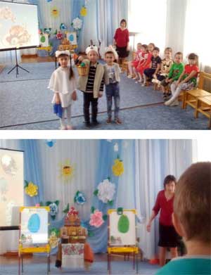 Сценарий Пасхи «Пасхальные растеряши» в детском саду