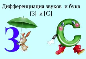 Конспект индивидуального занятия по теме «Дифференциация звуков и букв С-З.»