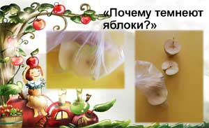 Проект «Почему темнеют яблоки?»