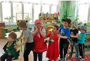 Конспект непосредственно организованной образовательной деятельности для группы компенсирующей направленности детей с нарушением интеллекта «Путешествие в сказку».