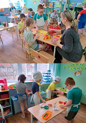 Конспект сюжетно-ролевой игры «Кафе» в подготовительной группе