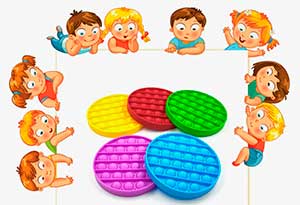 Картотека развивающих упражнений и игр с игрушкой Pop-it