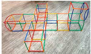 «Чудо-палочки» в каркасном конструировании дошкольников