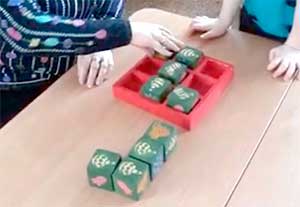 Веселые занятия для дошкольников. Игра «Чудесные кубики»