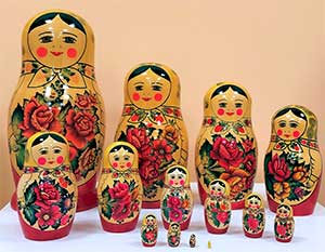 Конспект по познавательному развитию для средней группы «Рождение Матрешки на Руси»