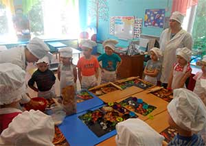 Конспект занятия «Знакомство с профессией кондитера»