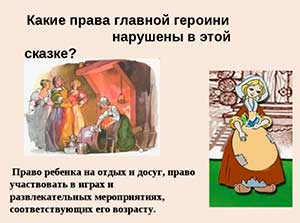 «Права ребенка в сказках»