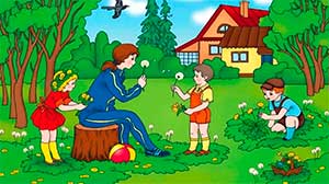 Составление детьми творческих рассказов по сюжетной картине с использованием технологии ТРИЗ
