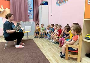 Конспект занятия по развитию речи для детей раннего дошкольного возраста на тему «Домашние животные. Мамы и их малыши»