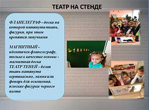 Развитие речи детей средствами театрализованной деятельности