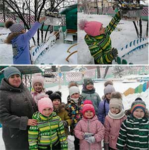 Конспект занятия в подготовительной группе «Кормушка для птиц»