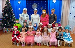 Новогодняя сказка для малышей «Волшебная снежинка»