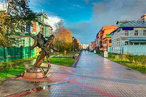 Экскурсия для детей старшего возраста «Путешествие по улицам Чумбарова-Лучинского»