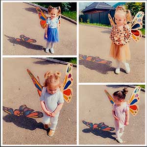 Разноцветный мир детства.