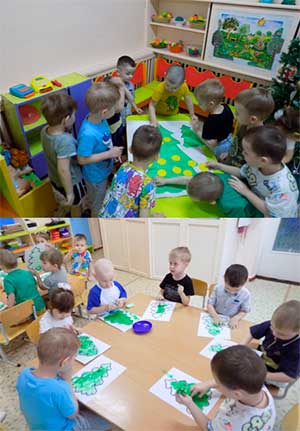 Конспект интегрированного занятия во 2 младшей группе «Ёлочка»