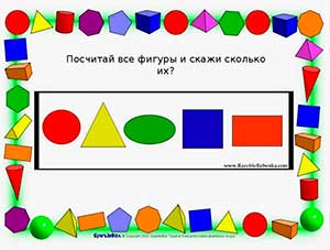 Конспект занятия по формированию элементарных математических навыков «Путешествие в страну геометрических фигур» в рамках билингвальной среды