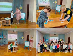 Интеллектуально-развлекательная игра по правилам дорожного движения «ПОЛЕ ЧУДЕС» для старшей группы.