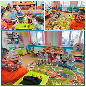 Конспект НОД 1 младшей группе «Ложки-матрешки»