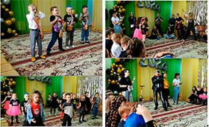 Выпускной в детском саду «Рок-звезды»