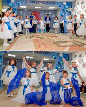 Выпускной для подготовительной группы «Кораблик детства»