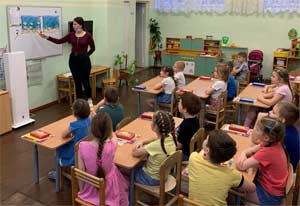 Конспект занятия по ФЭМП «Помощники художника»