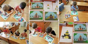 Конспект НОД по художественно-эстетическому развитию. Пластилинография «Исаакиевский собор» (старшая группа)