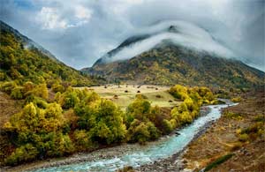 Осень в кабардино-балкарском заповеднике