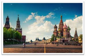 Экскурсия по Москве.