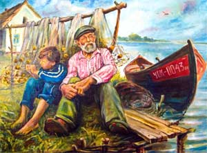 Лидия Рыбалко «Лето у дедушки»