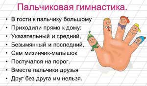 Пальчиковые игры на музыкальных занятиях как элемент коммуникативной культуры
