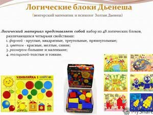 Дополнительная образовательная общеразвивающая программа естественно, научной направленности «Играем с логическими блоками Дьенеша»