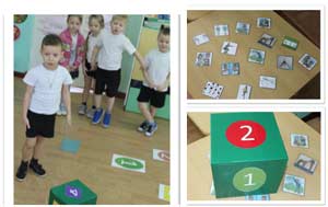 Игра «Попади в цель» для детей 4-5 лет