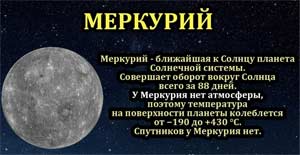 Конспект ООД «Путешествие на планету Меркурий» в группе общеразвивающей направленности детей от 5 до 6 лет