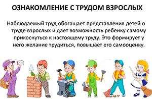 «Формирование представлений у детей дошкольного возраста о труде взрослых через знакомство с профессиями»