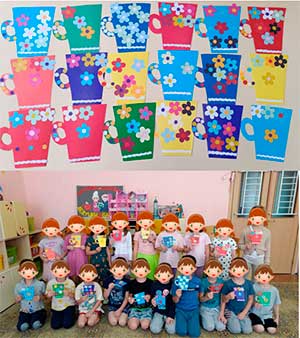 Занятие в старшей группе «Кружечка чая для бабушки и дедушки», посвященное Международному дню пожилых людей