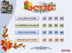 Конспект НОД Тема: Осеннее лукошко