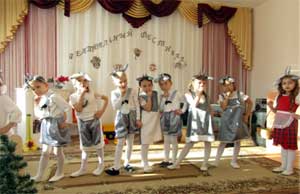 Инсценировка сказки «Волк и семеро козлят на новый лад» (с детьми 6-7лет)