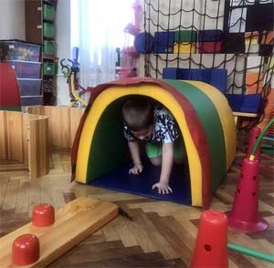 Сценарий спортивного развлечения для детей среднего-старшего возраста с ОВЗ.