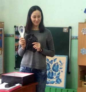 Знакомство с Гжелью